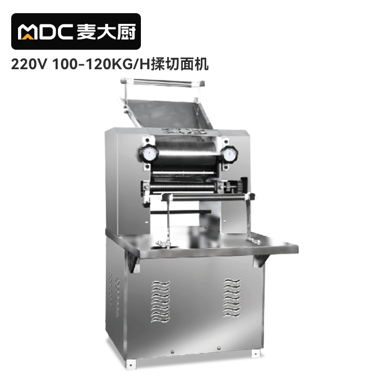 麦大厨大型揉切面机商用面皮轧面机自动压面机220V 100-120KG[工程款]