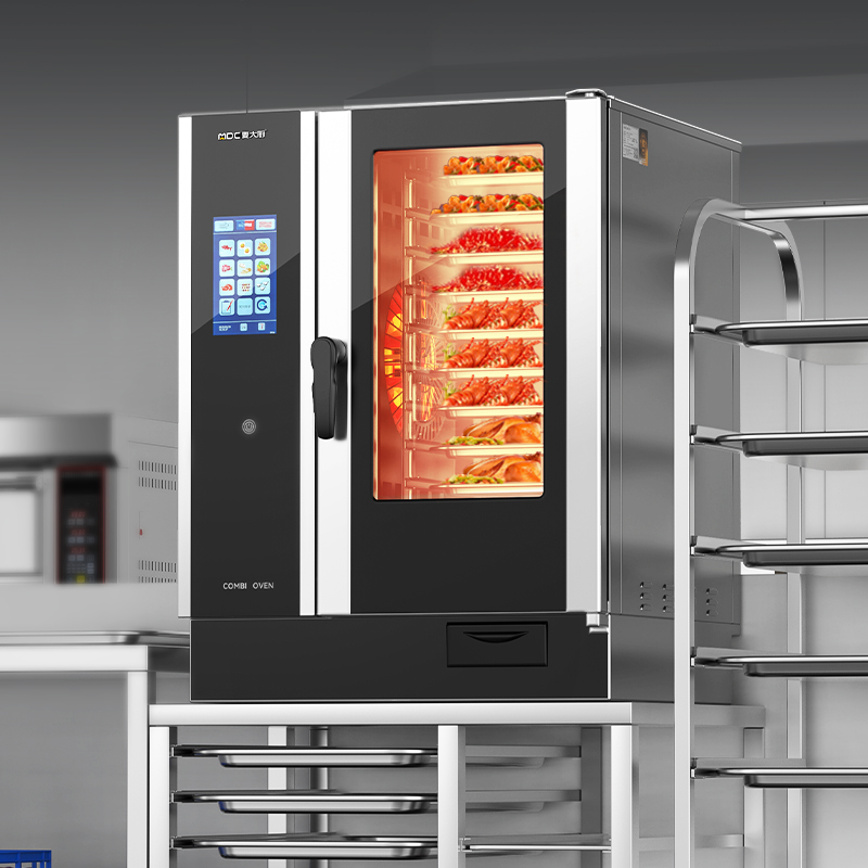 麦大厨ZKA19系列10层触屏式商用万能蒸烤箱18.5kW