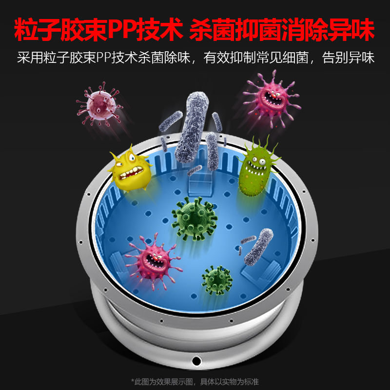 麦大厨垃圾处理器商用厨余干湿垃圾潲水粉碎机3600B