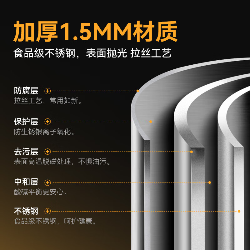 麦大厨工程款304材质电磁双头双尾小炒炉16kw